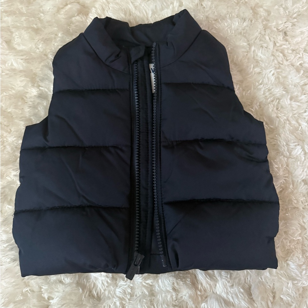 Navy Blue Puffer Vest